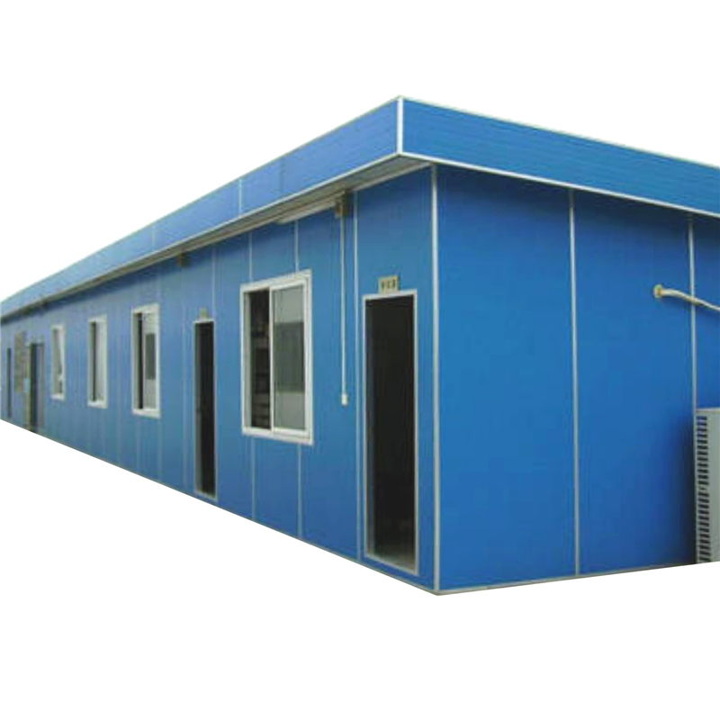 四川t式活動(dòng)板房集裝箱彩鋼棚簡(jiǎn)易巖棉防火工地組裝可拆卸陽光房